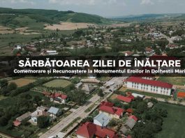 Sărbătoarea Zilei de Înălțare Comemorare și Recunoaștere la Monumentul Eroilor în Dolhestii Mari