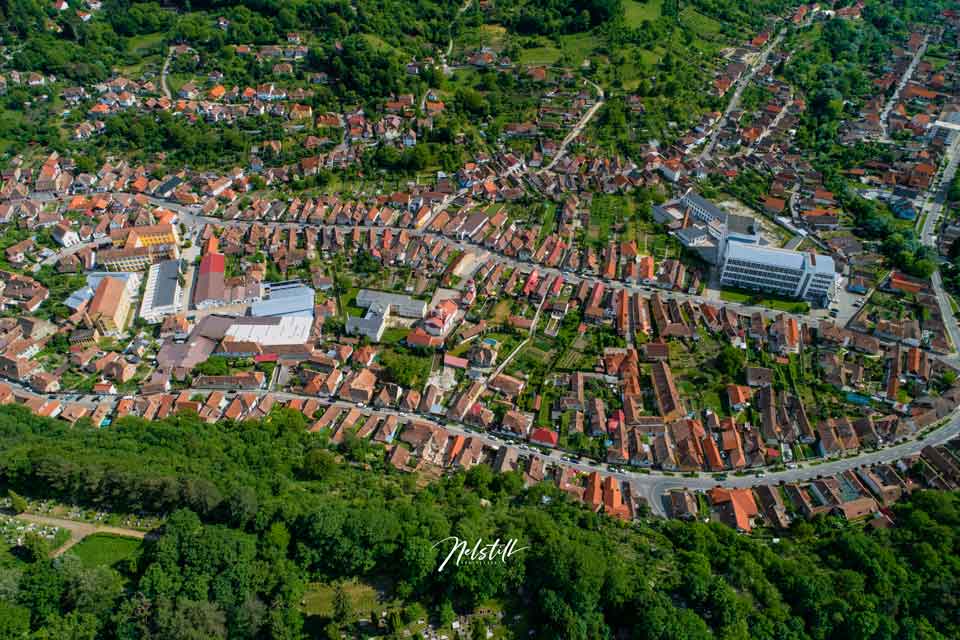 Sighisoara - foto din drona