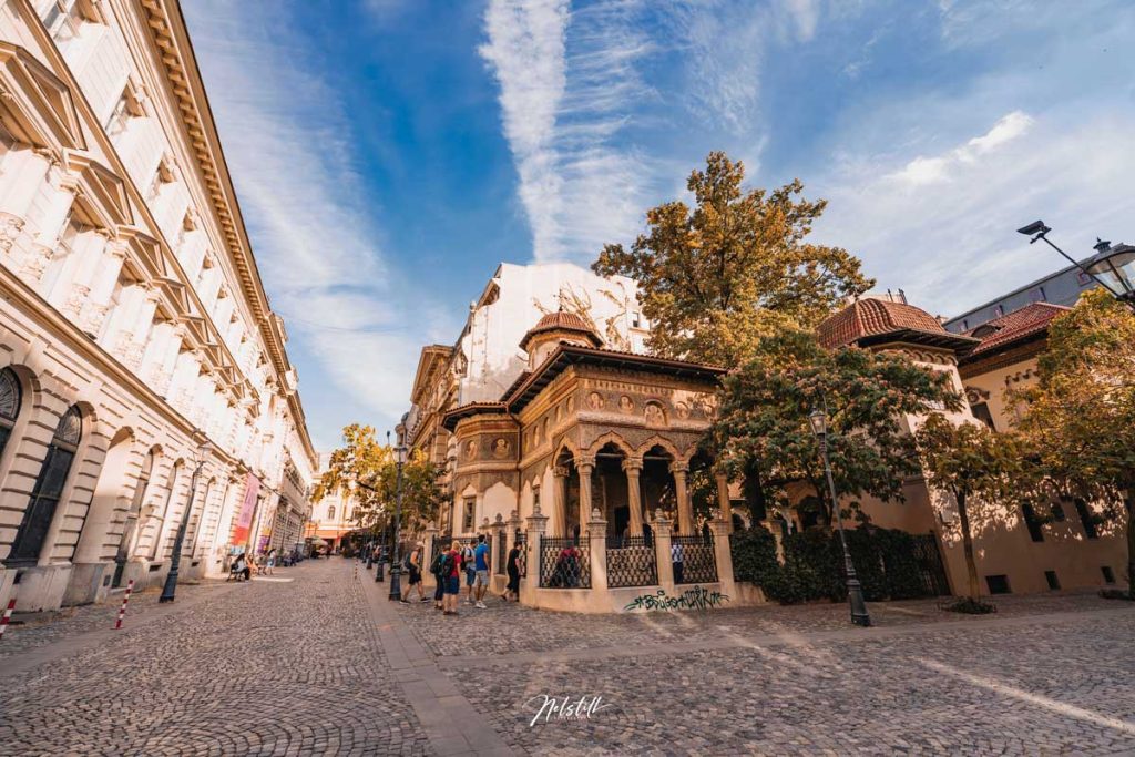 Mănăstirii Stavropoleos -Centrul Vechi Bucureşti