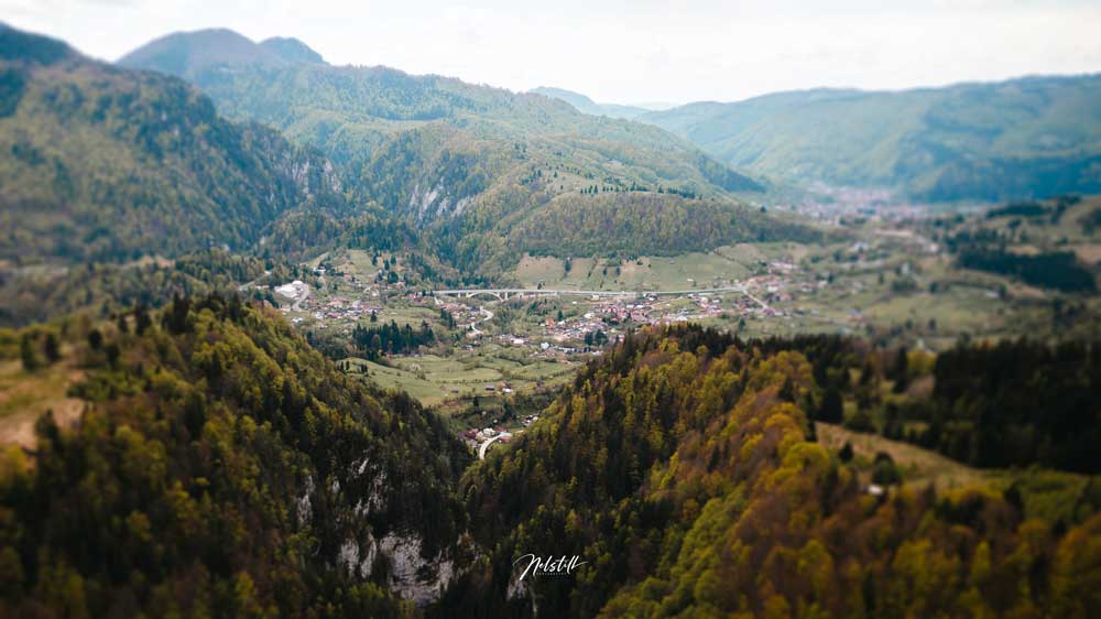 Cel mai lung pod in forma de arc din Romania